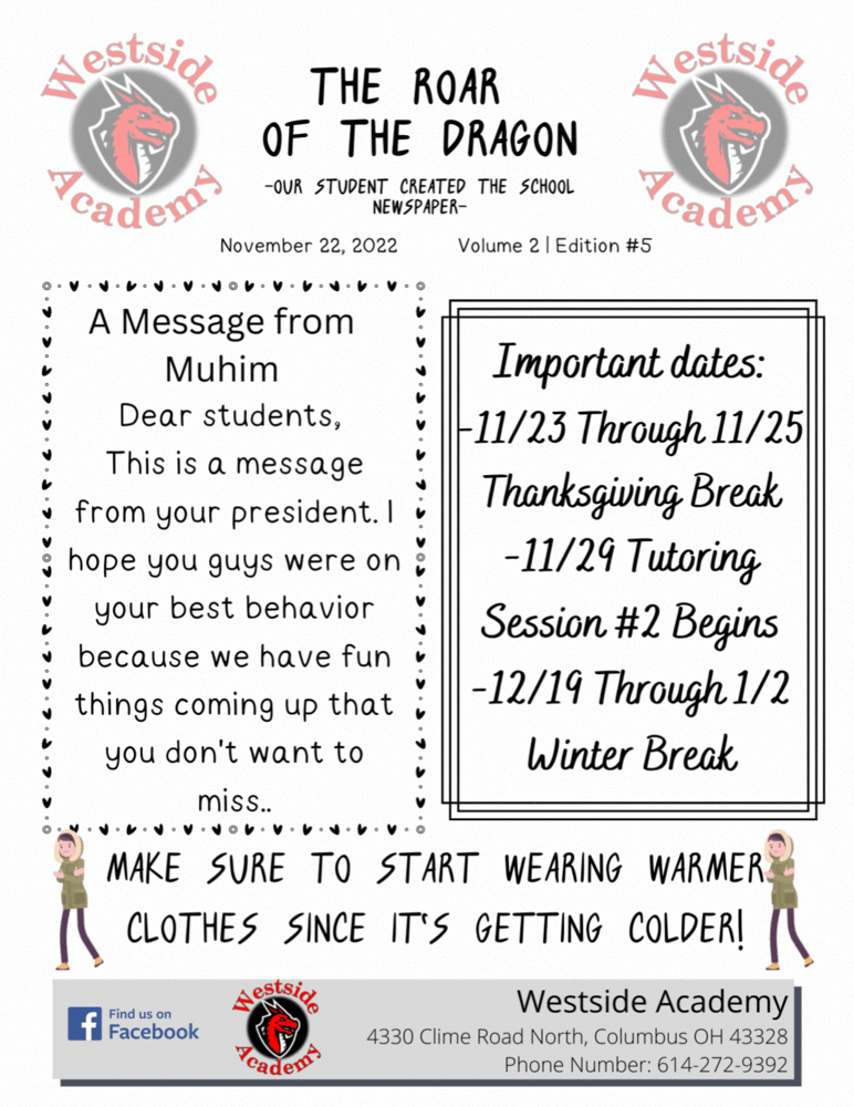 Student Newspaper Volume 2 Edition 5